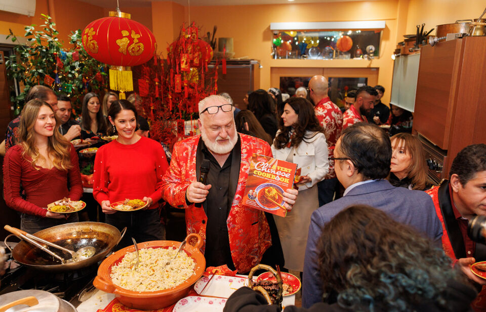 Chef Art Smith hosted a stellar Chinese New Year Party with over 200 attendees. (Photo by Collin Pierson)